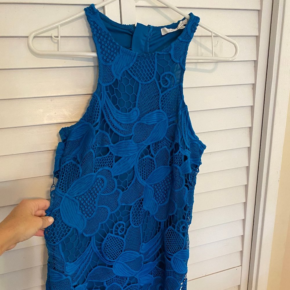 Lovers and Friends XS Blue Short Dress
